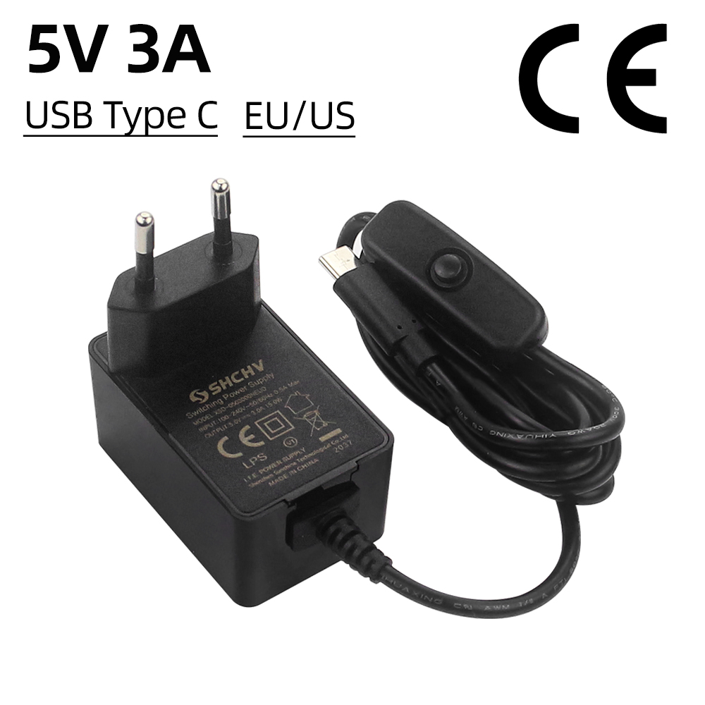 Raspberry Pi 5V 3A Power Suppl - Pi Power Supply 评论和价格