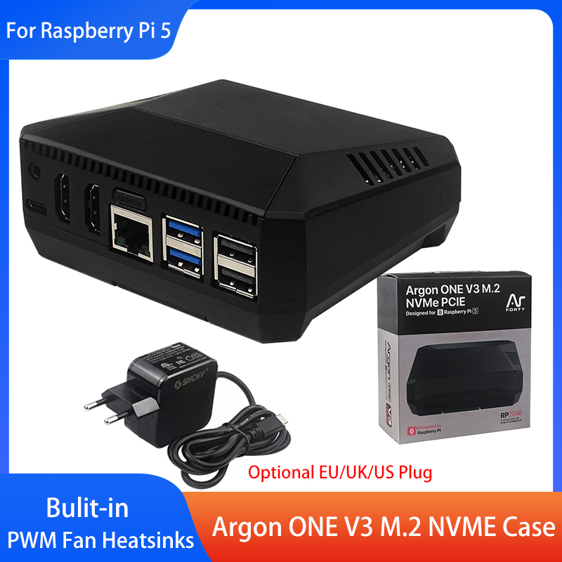 Argon ONE V3 M.2 NVME Case Alu - Pi Cooler 评论和价格