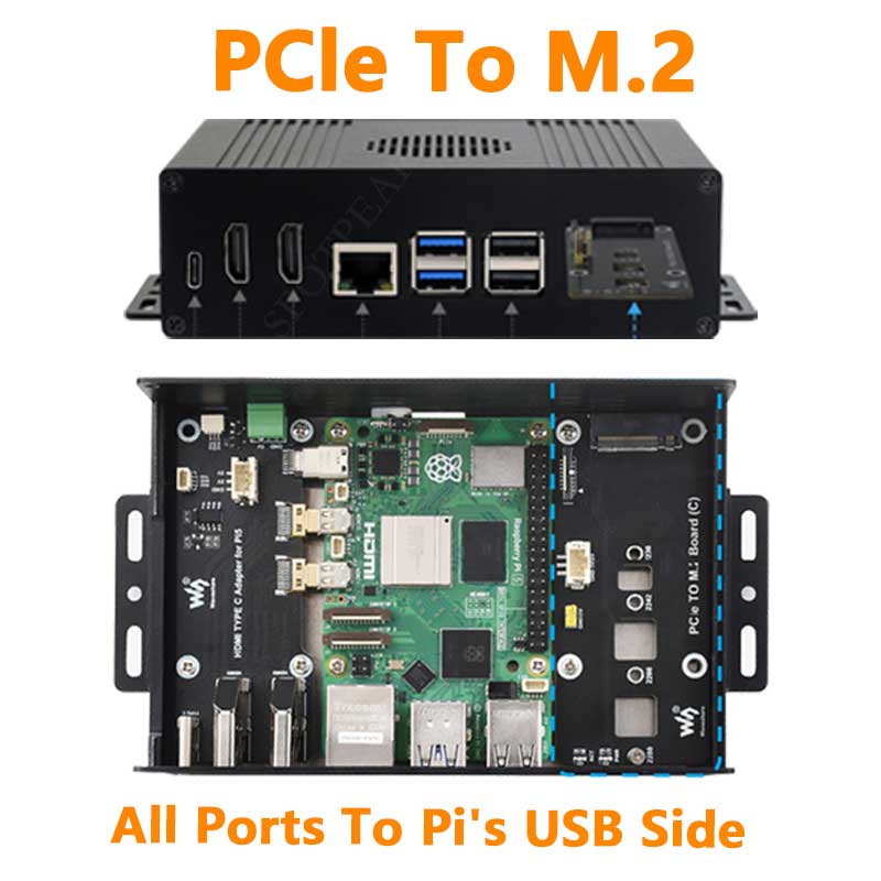 Raspberry Pi 5 Box Case Kit-C  - Raspberry Pi 5 评论和价格