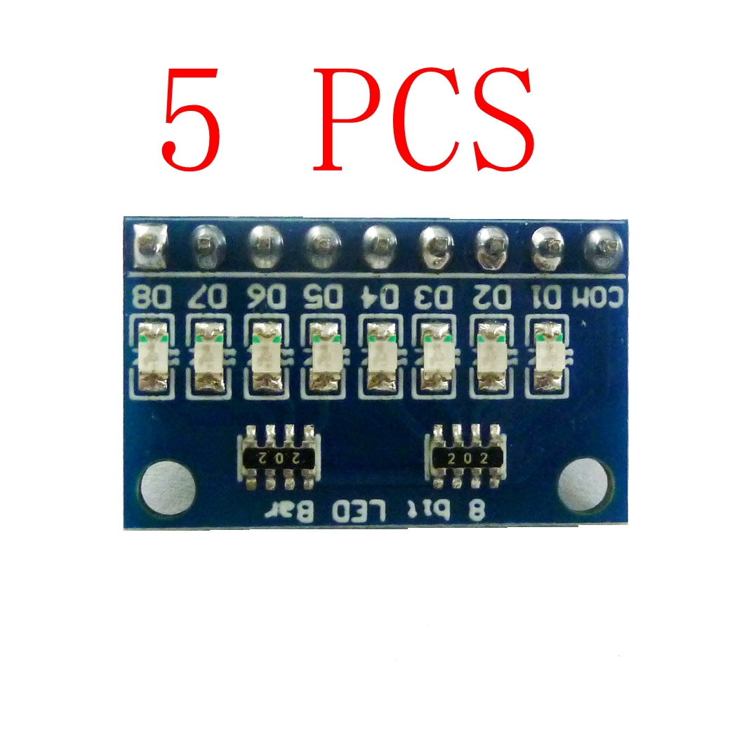 5 PCS 8 Bit 3.3V 5V Blue/Red C - Raspberry Pi 4 评论和价格