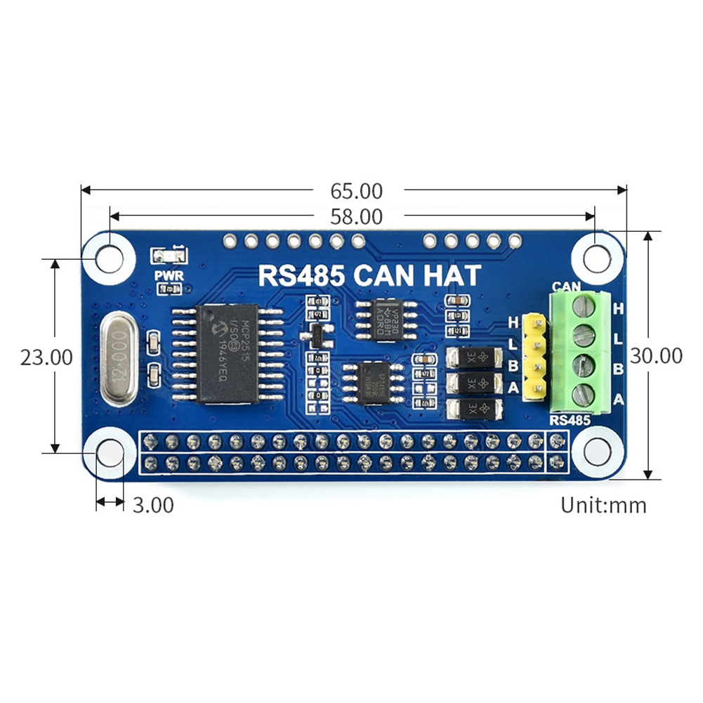 ABFKL Waveshare MCP2515 RS485  - Raspberry Pi 4 评论和价格